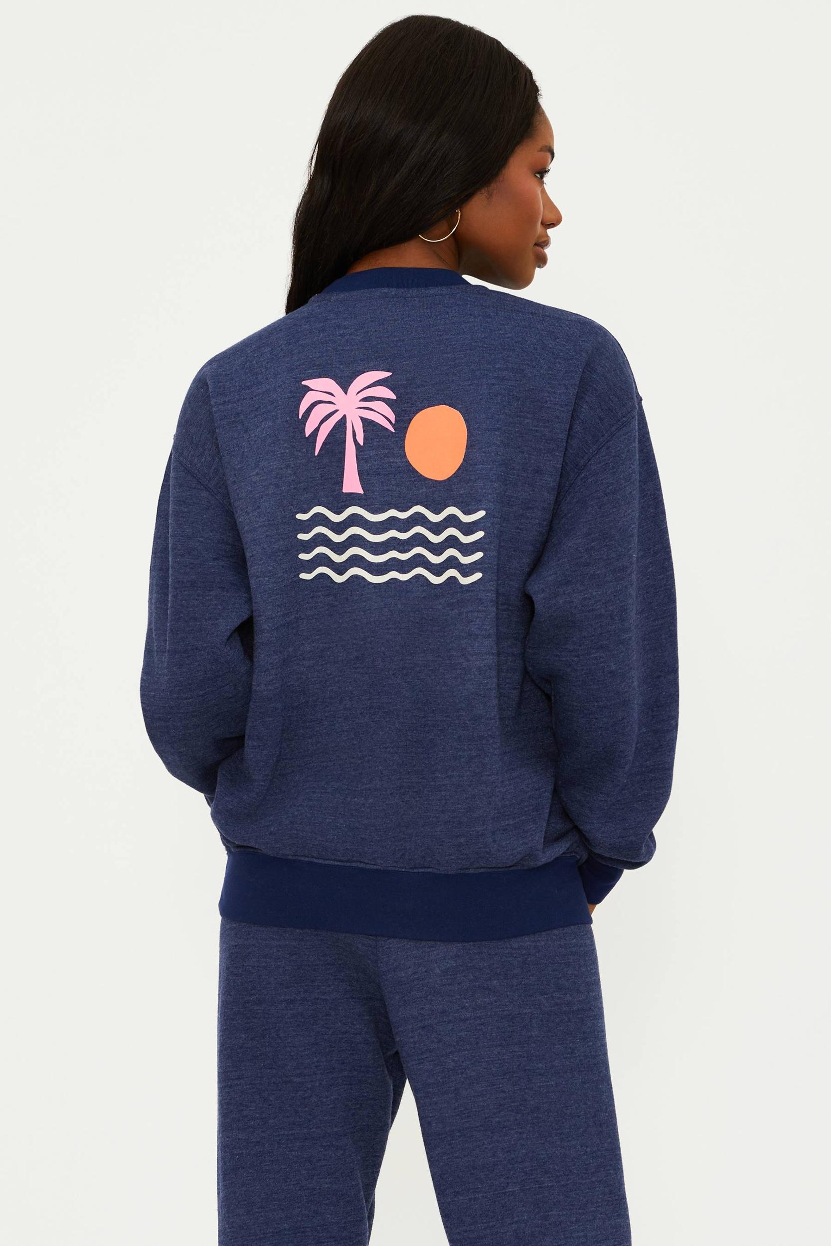 Kenzlie Pullover Navy Heather Product Image