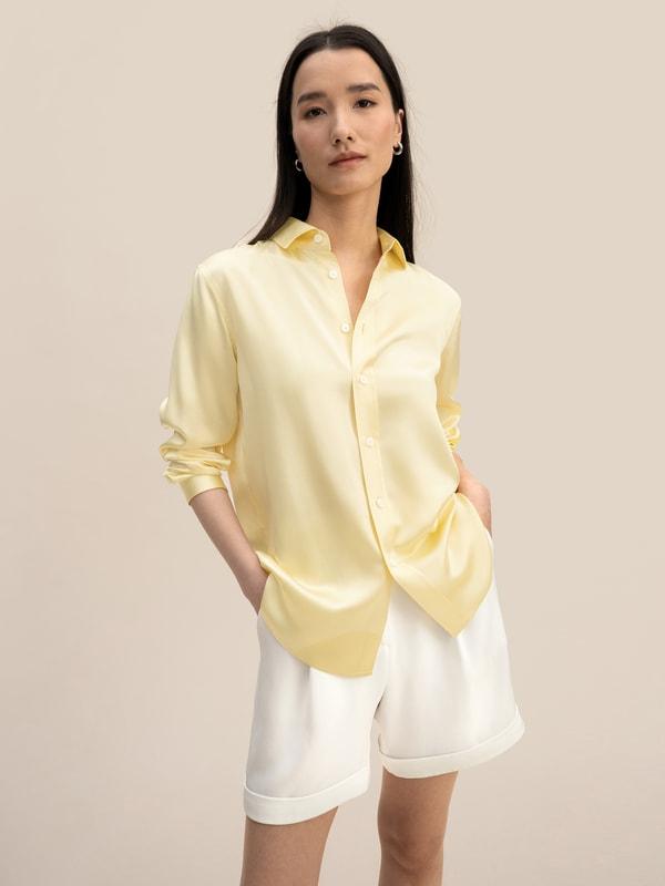 Golden Cocoon Tailored Shirt Product Image