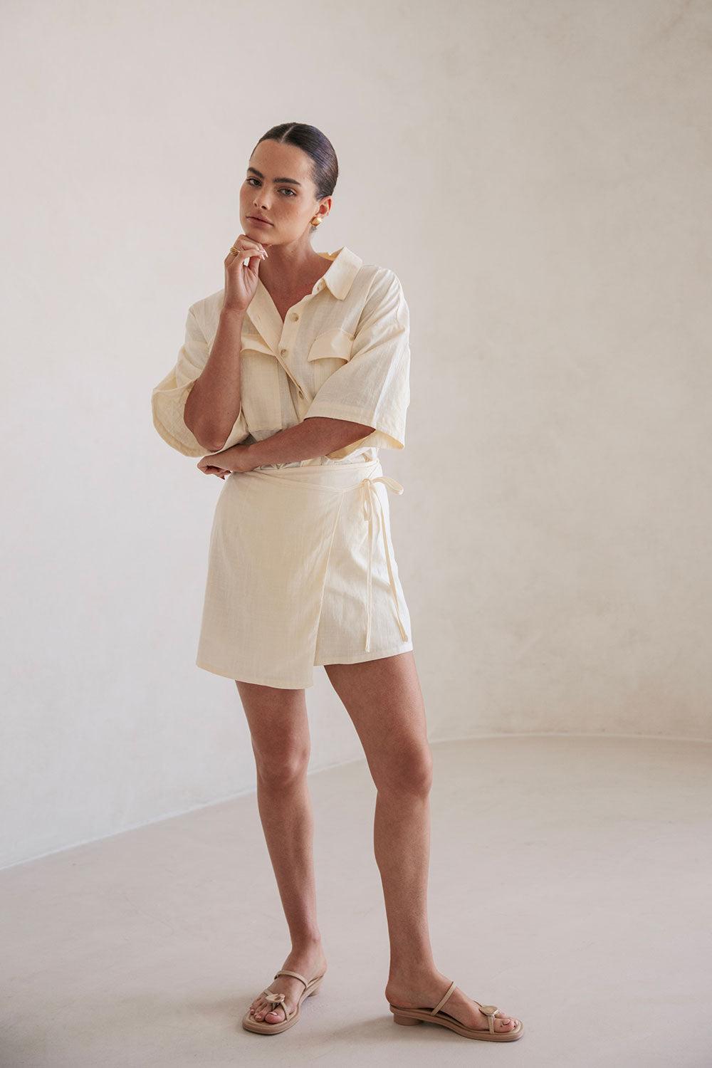 Nari Top - Butter Product Image