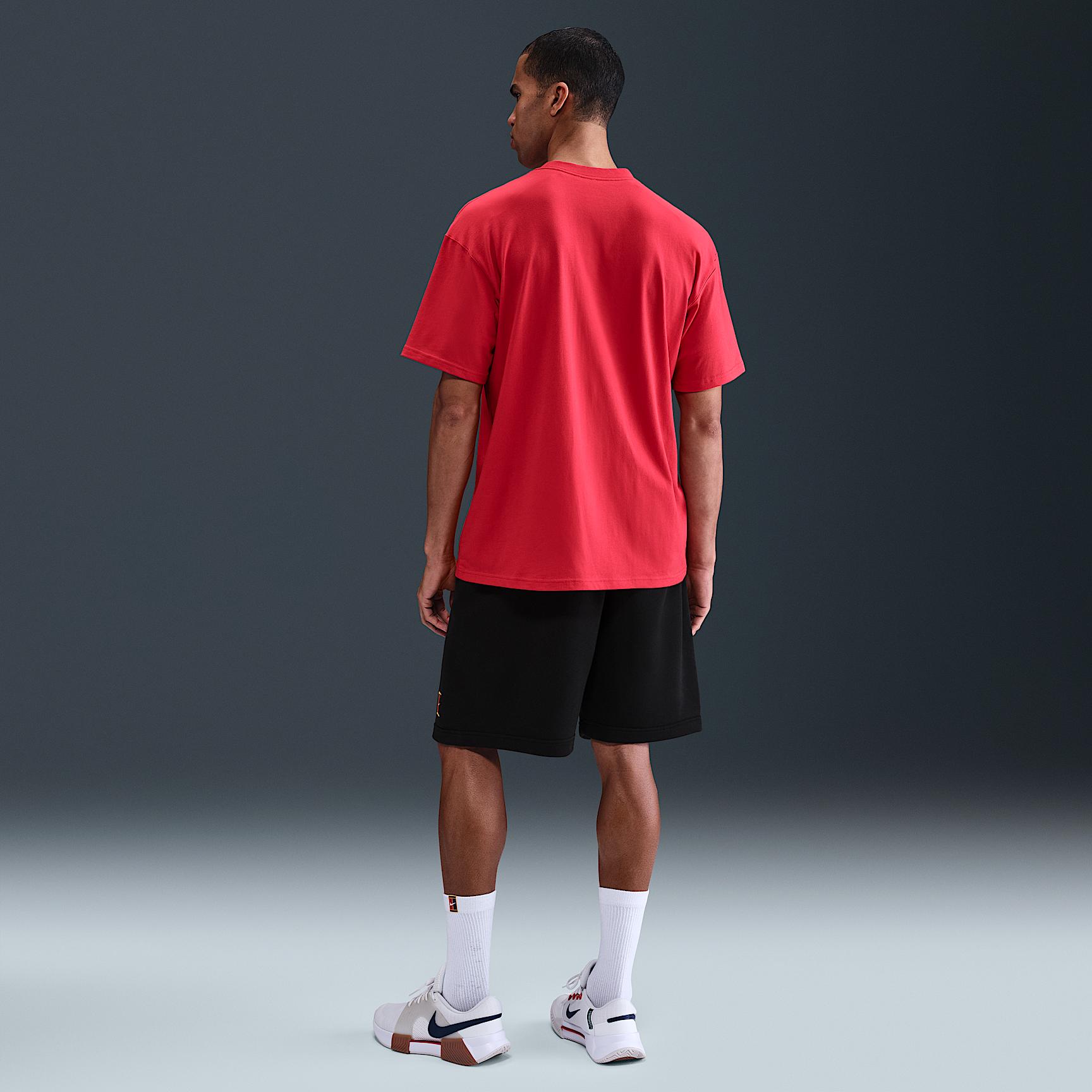 Nike Mens Court Heritage Dri-FIT Fleece Tennis Shorts | HM6768-010 Product Image