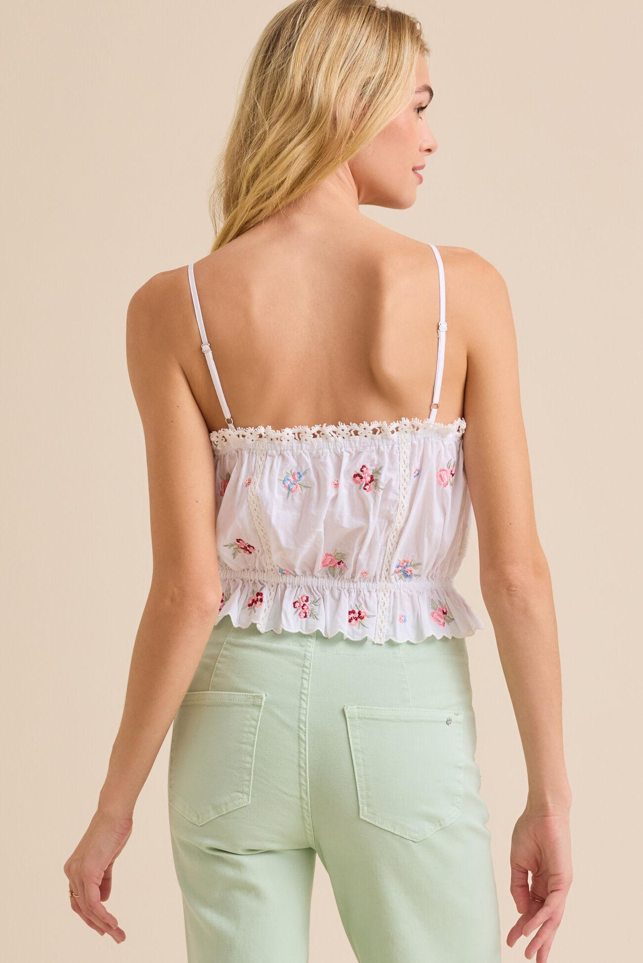 Ophelia Embroidered Tank Product Image