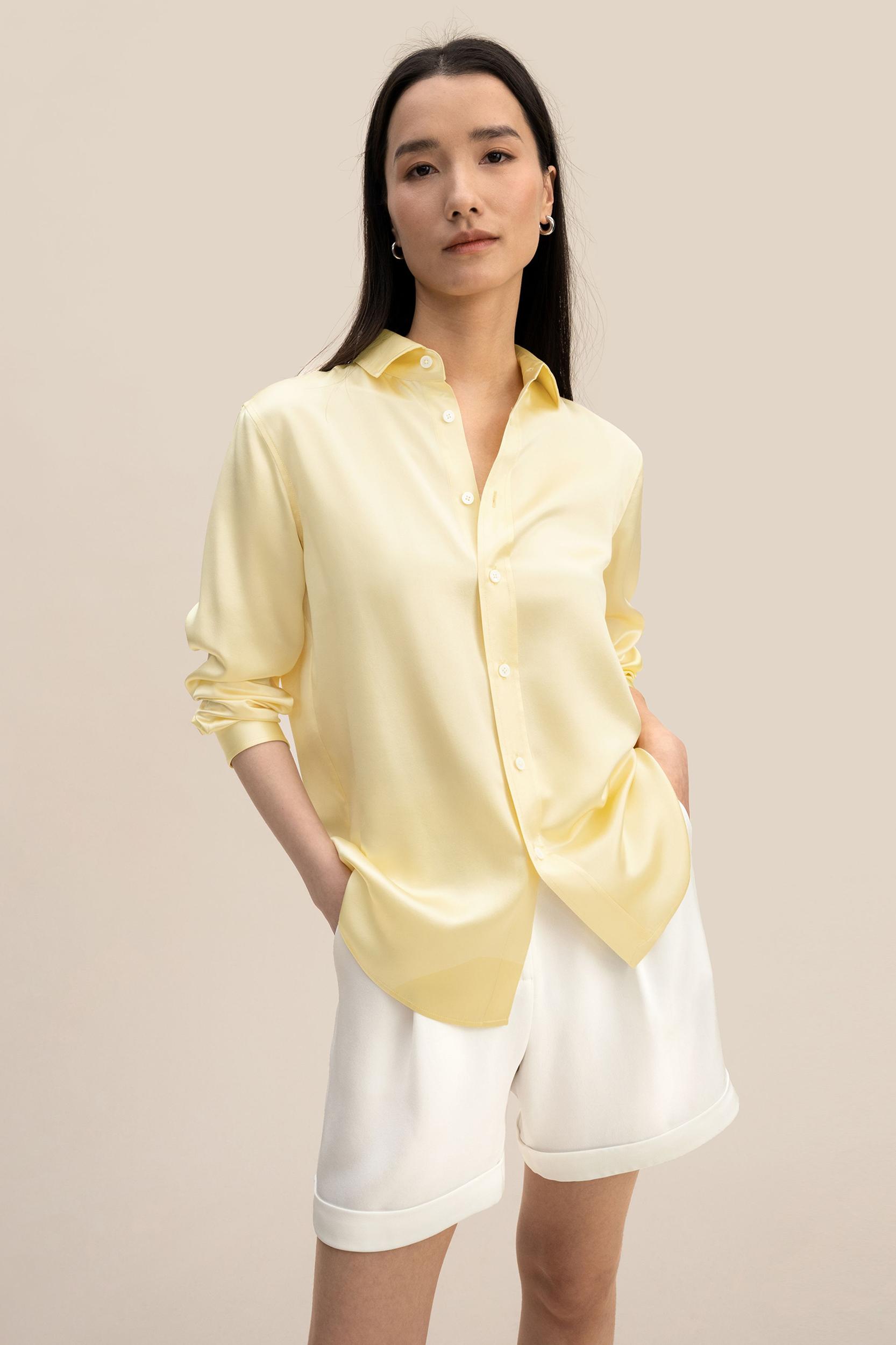 Golden Cocoon Tailored Shirt Product Image