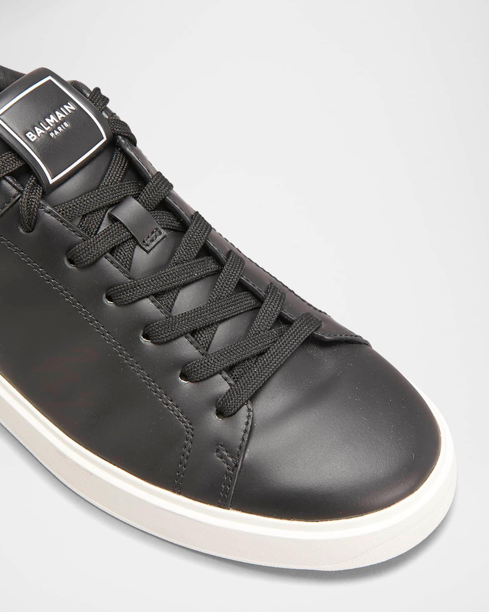 Men's B-Court Leather Low-Top Sneakers Product Image