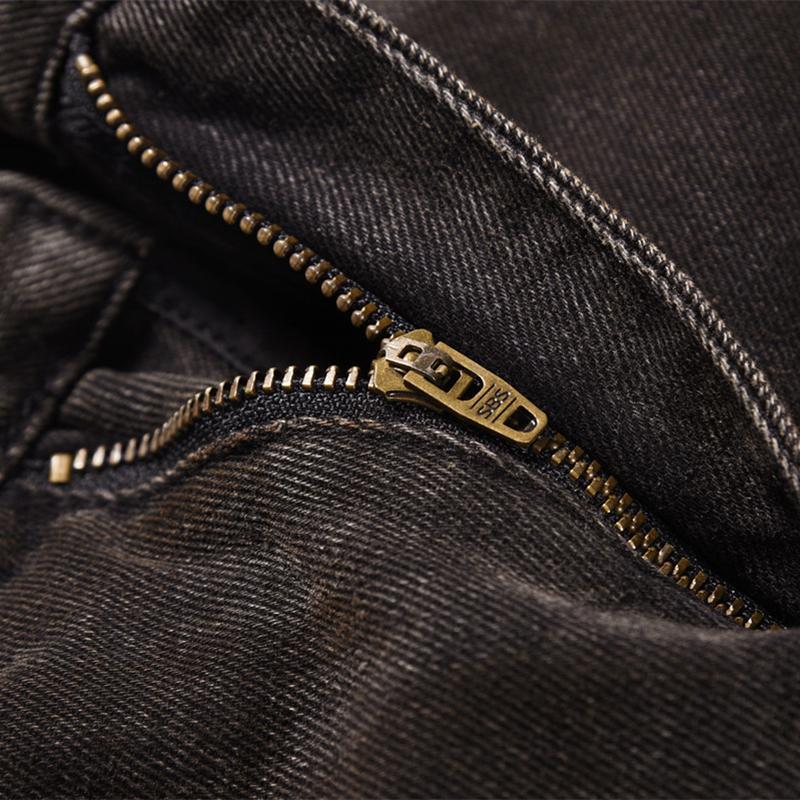 Sopula Vintage Dune Wasteland Doomsday Shark Wrinkles Hip Hop Jeans Product Image