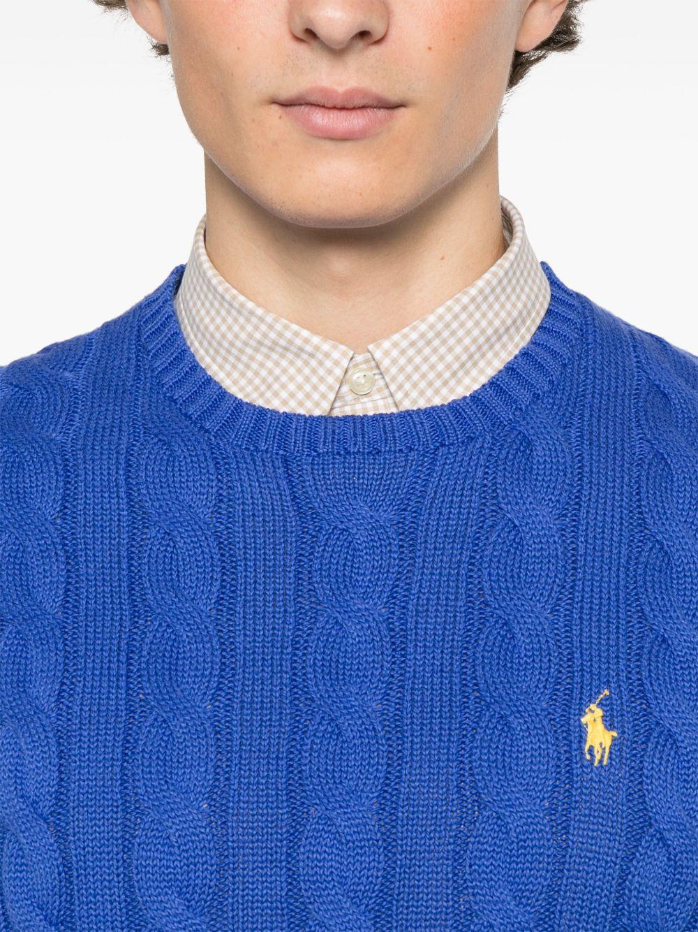 Polo Pony-embroidered sweater Product Image