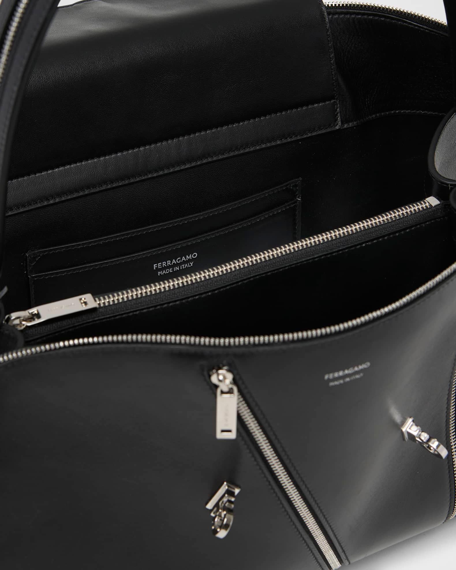 Hug Multi-Zip Leather Crossbody Bag Product Image