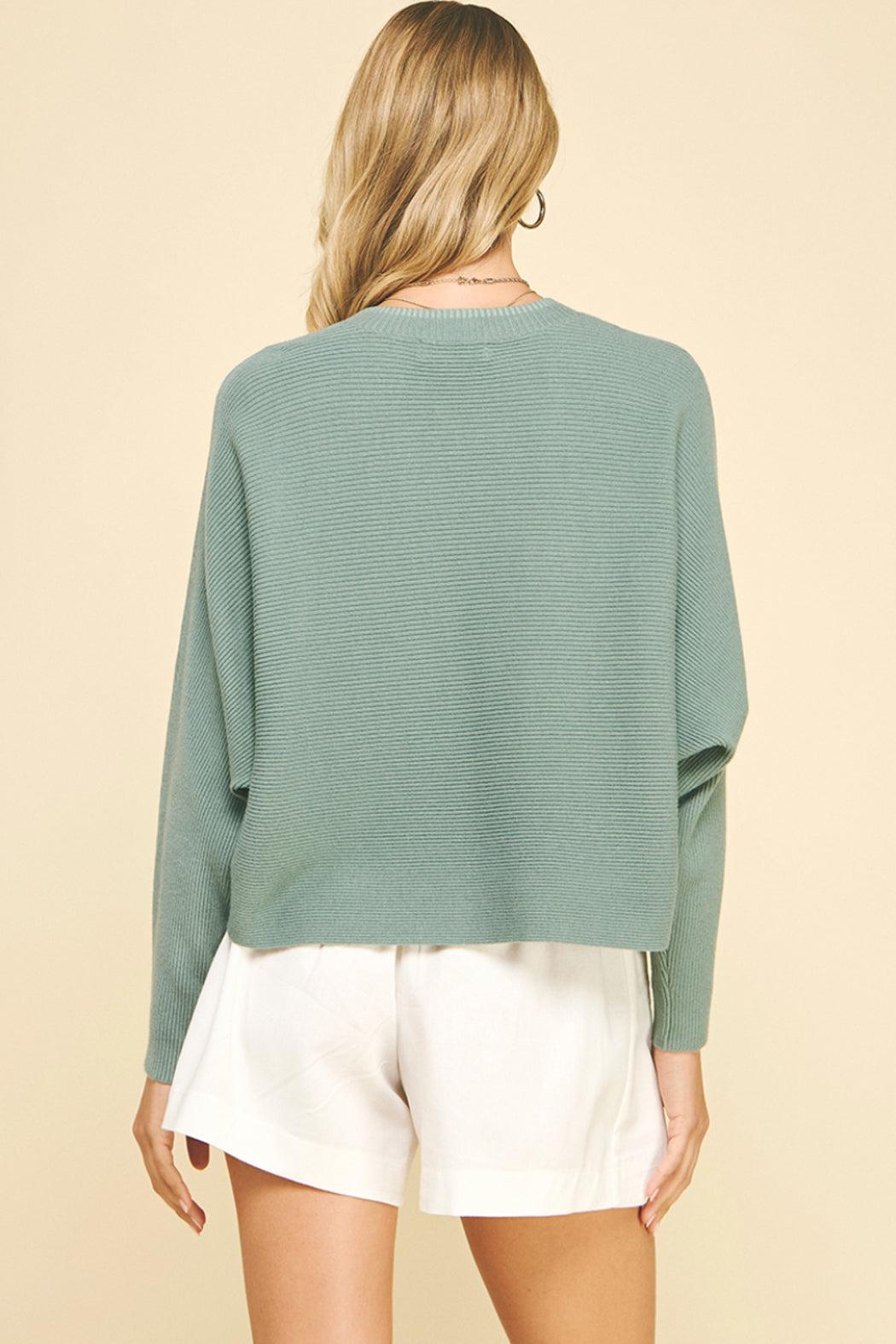 DOLMAN SLEEVES SWEATER TOP Product Image