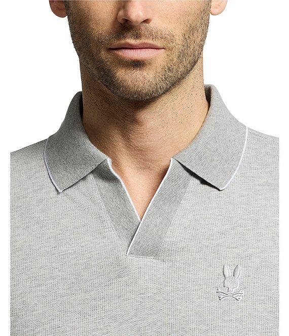 Psycho Bunny Mackay Jacquard Short Sleeve Polo Shirt Product Image