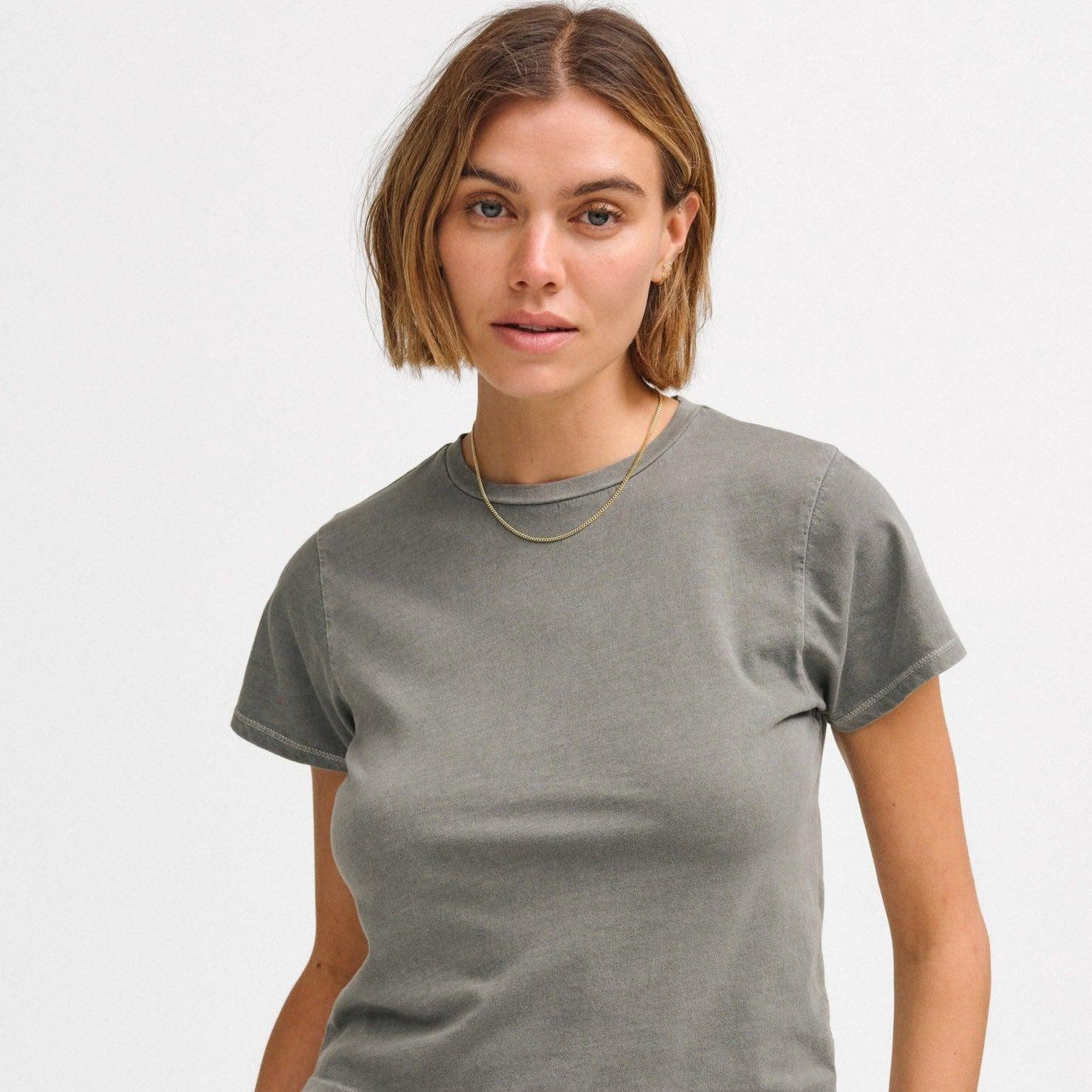 Organic Cotton Shrunken Tee Female Product Image