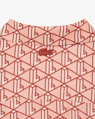 Oversized Monogram Print Shirt Product Image