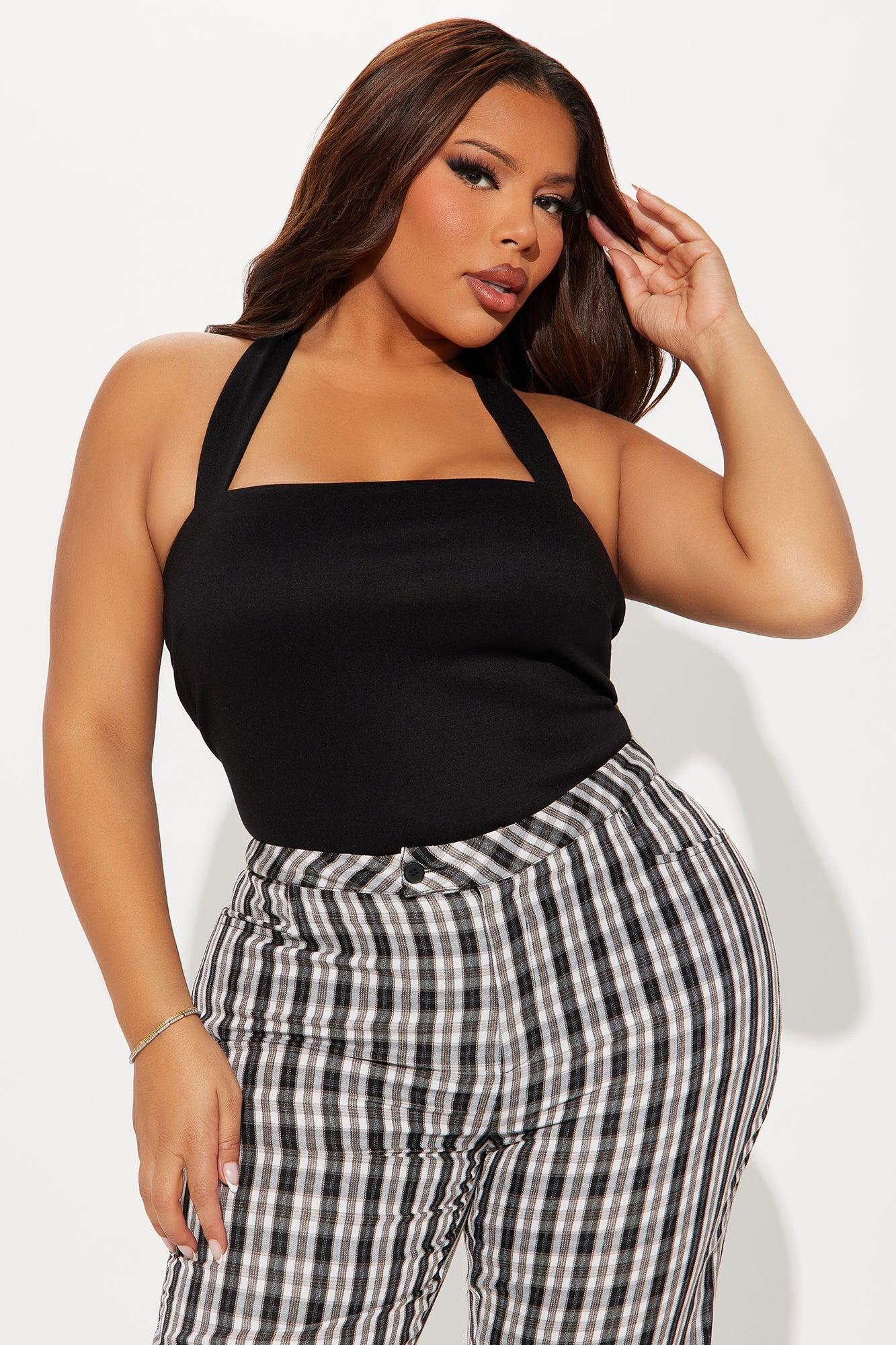 Tyra Halter Top - Black Product Image