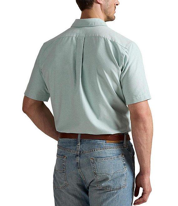 Polo Ralph Lauren Big & Tall Short Sleeve Oxford Woven Shirt Product Image