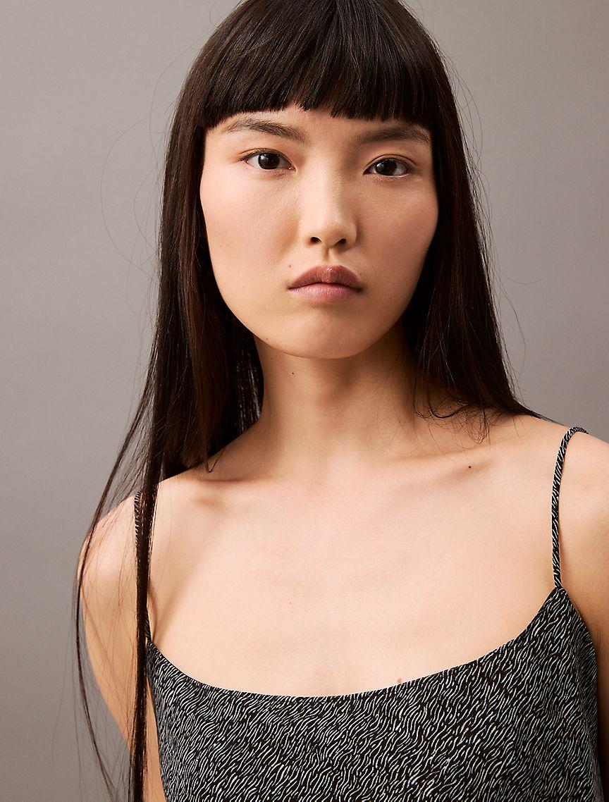 Chiffon Printed Relaxed Camisole Product Image