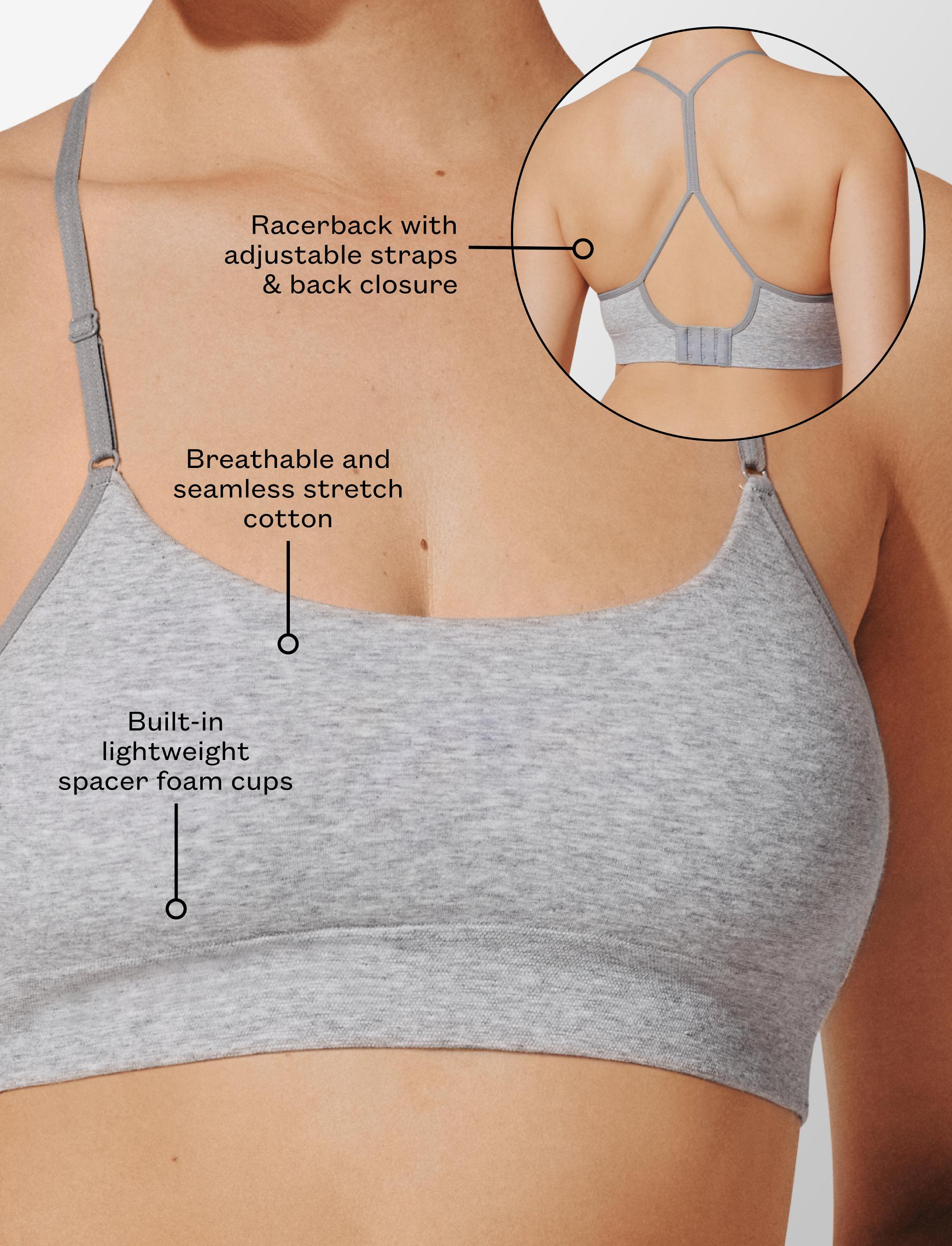 Seamless Cloud Cotton Wireless Bralette Product Image
