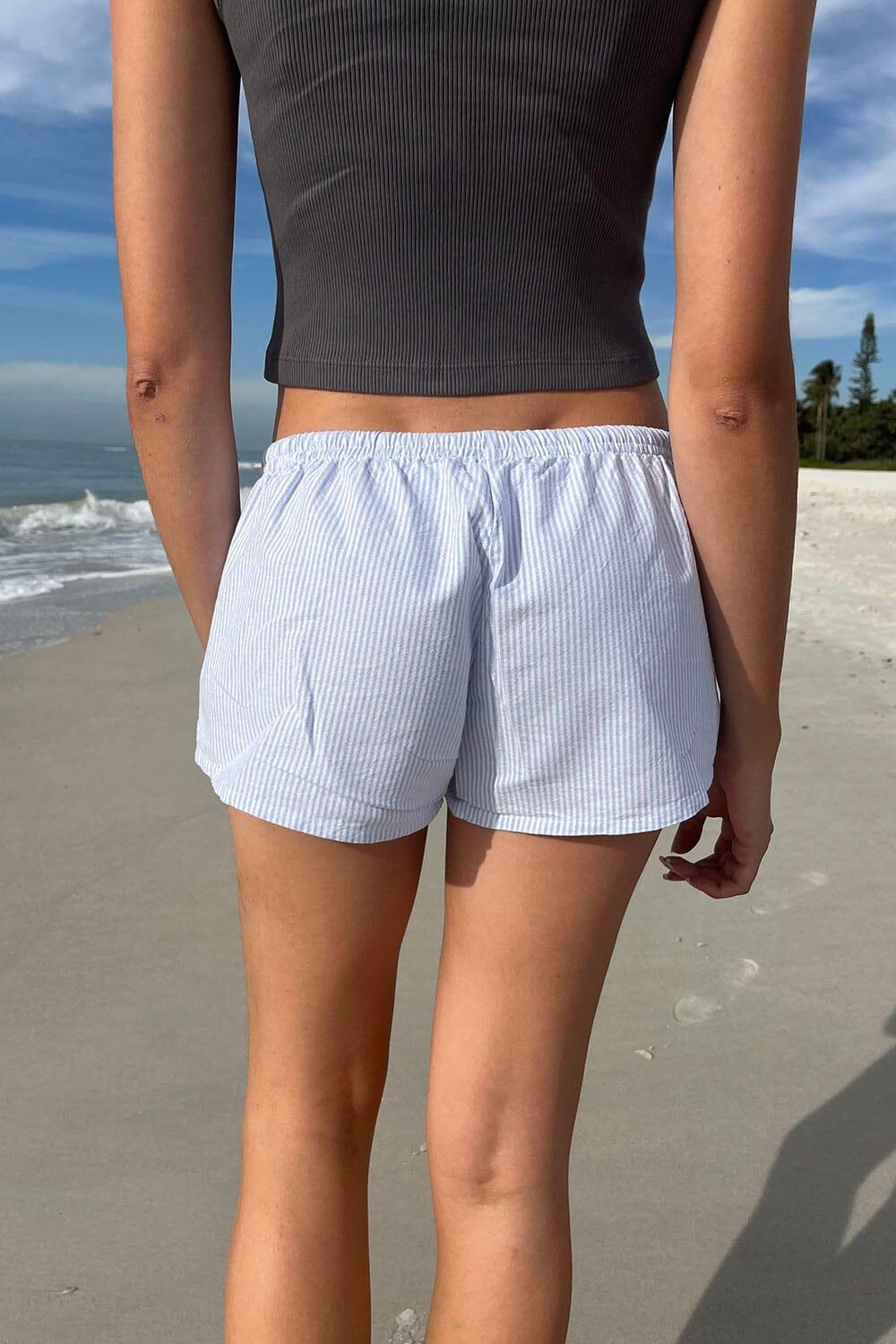 Mary Lou Striped Sweatshorts Product Image