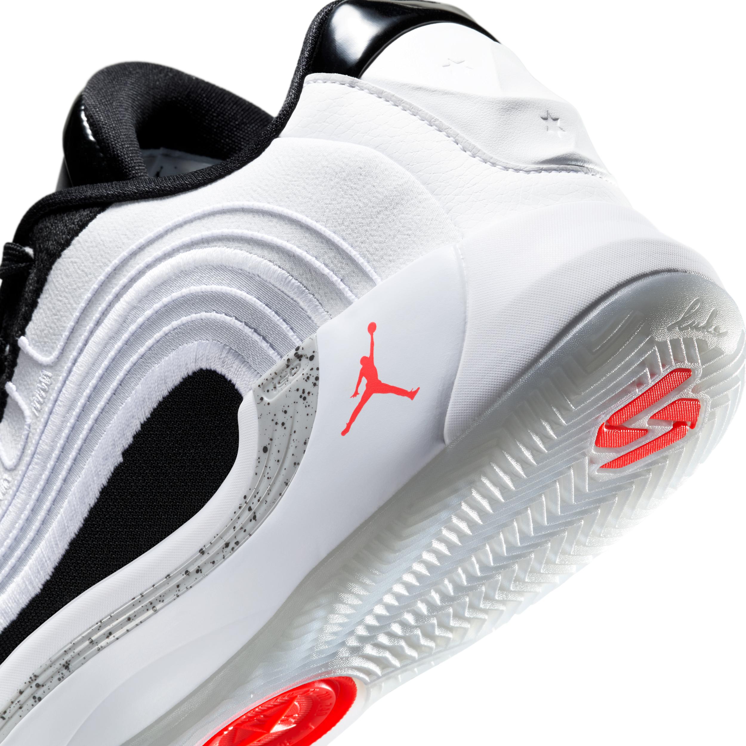 Nike Men's Luka 4 Cement" Basketball Shoes in White Product Image