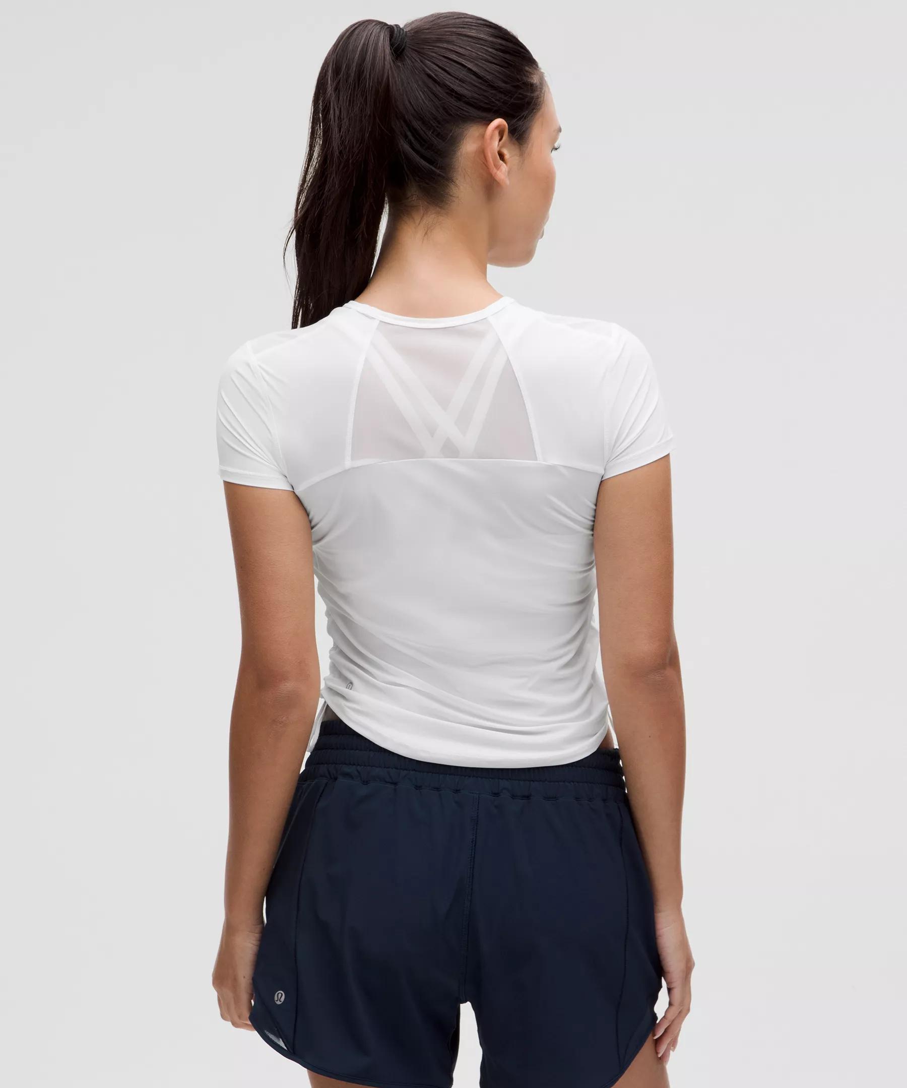 Sculpt Cinched Short-Sleeve Shirt Product Image