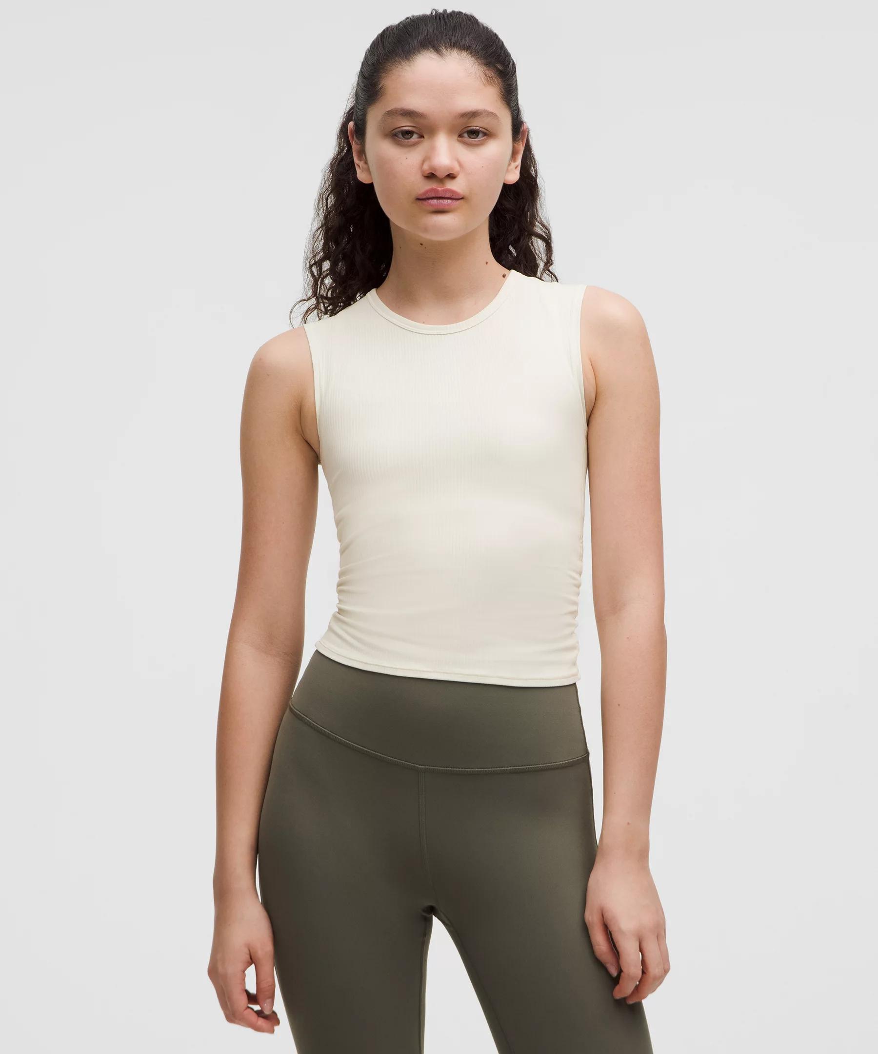 All It Takes Back-Twist Ribbed Tank Top Product Image