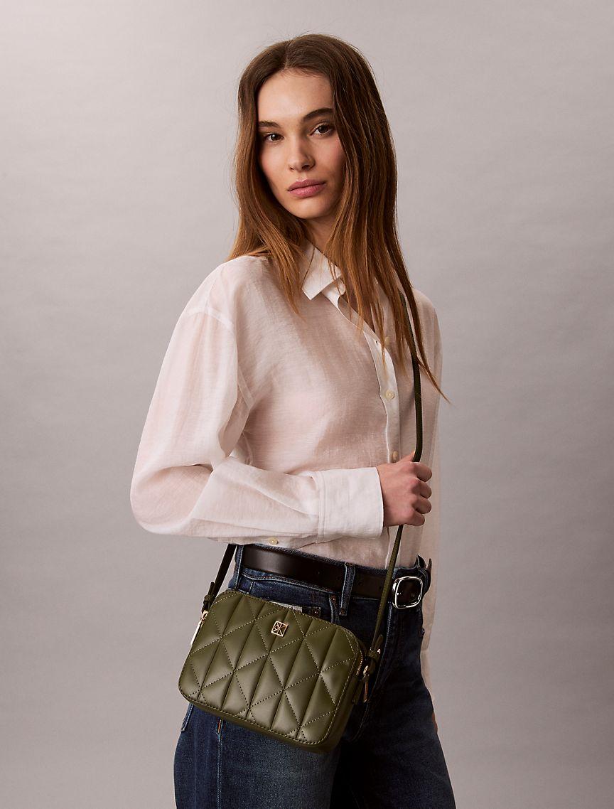 Quilted Emblem Logo Camera Bag Product Image