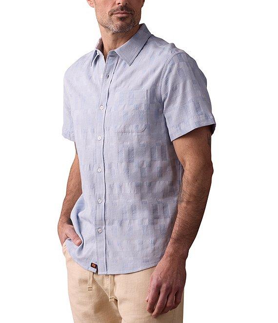 The Normal Brand Freshwater Short Sleeve Checked Woven Shirt Product Image
