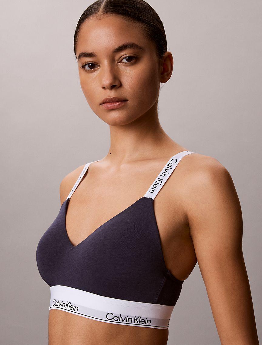 Icon Cotton Modal Lightly Lined Bralette Product Image