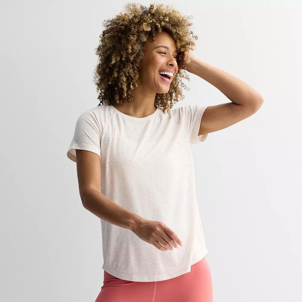 Women's Tek Gear® Essential Core Raglan Tee,  Product Image