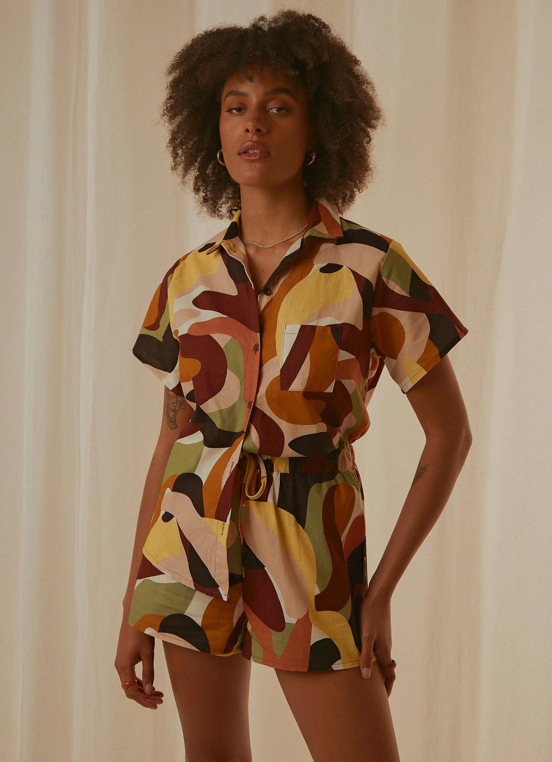 Paloma Shirt - Tropicola Product Image