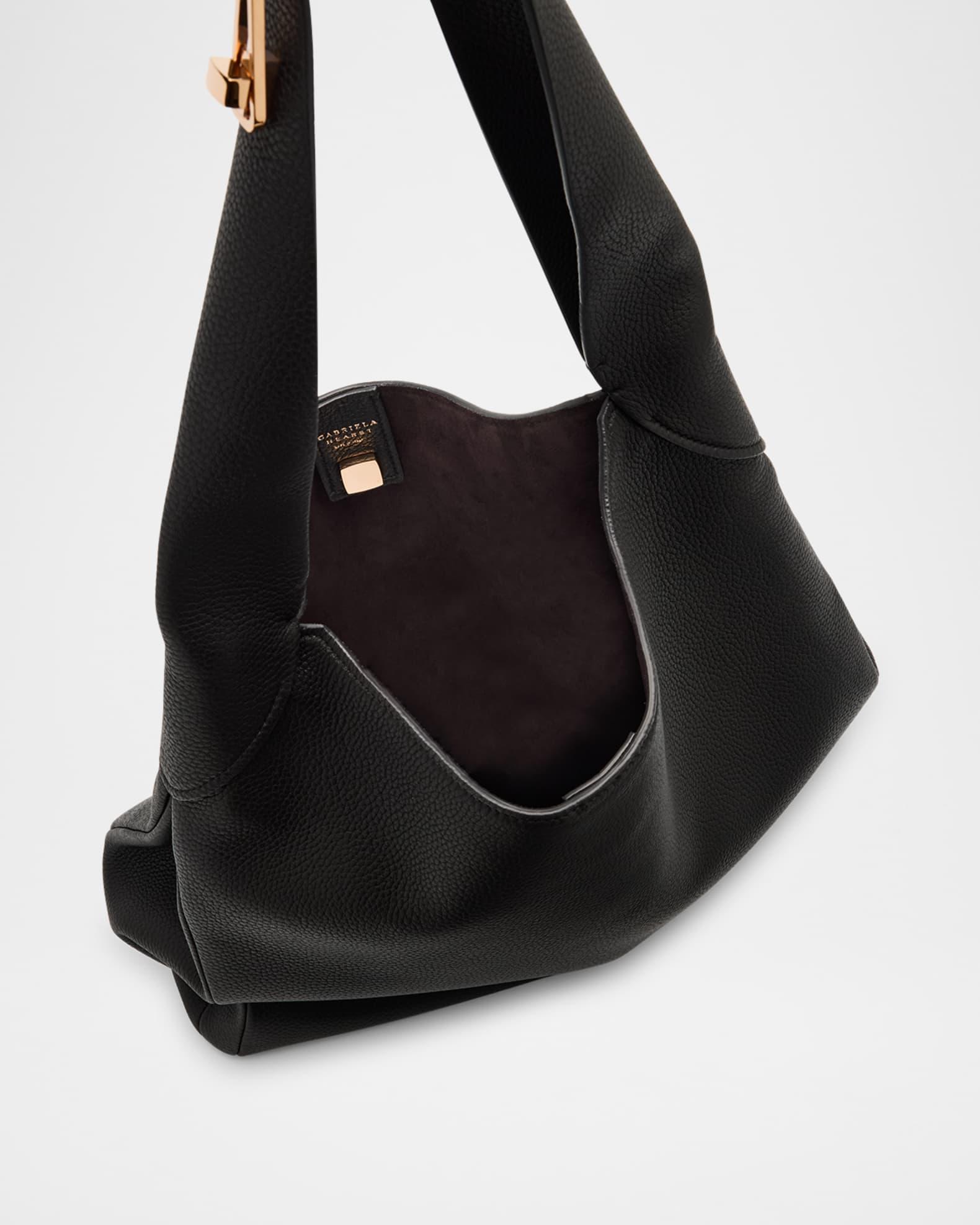 Small Supple Leather Hobo Bag Product Image