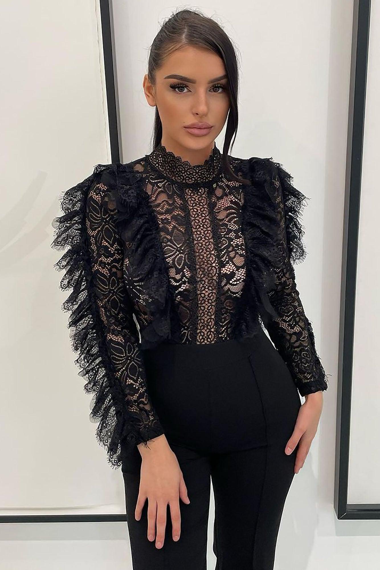 In My Shadow Jumpsuit - Black Product Image