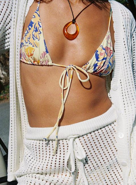 Glora Tie Side Bikini Bottom Multi Product Image