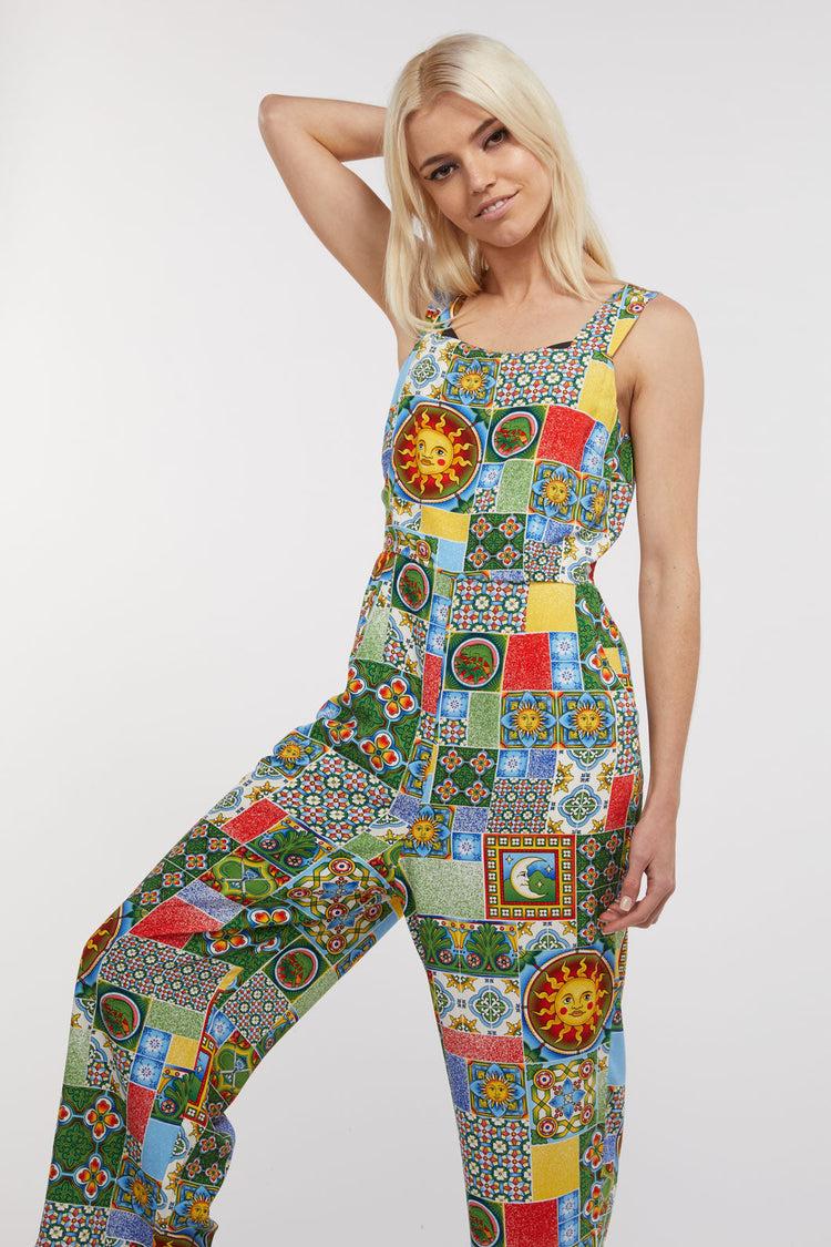 Majolica Viscose Jumpsuit Product Image