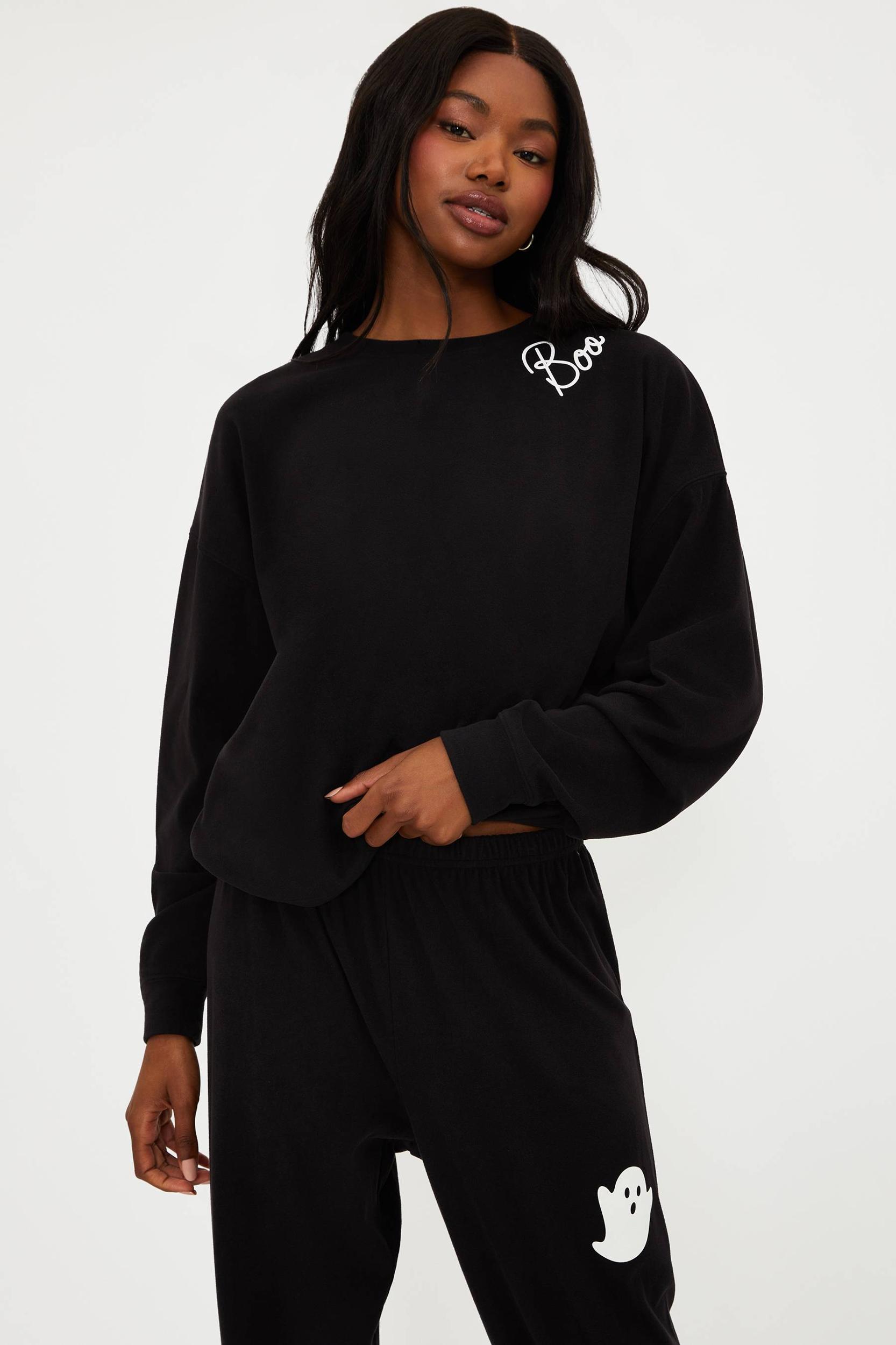 Devyn Sweatshirt Boo Black Product Image
