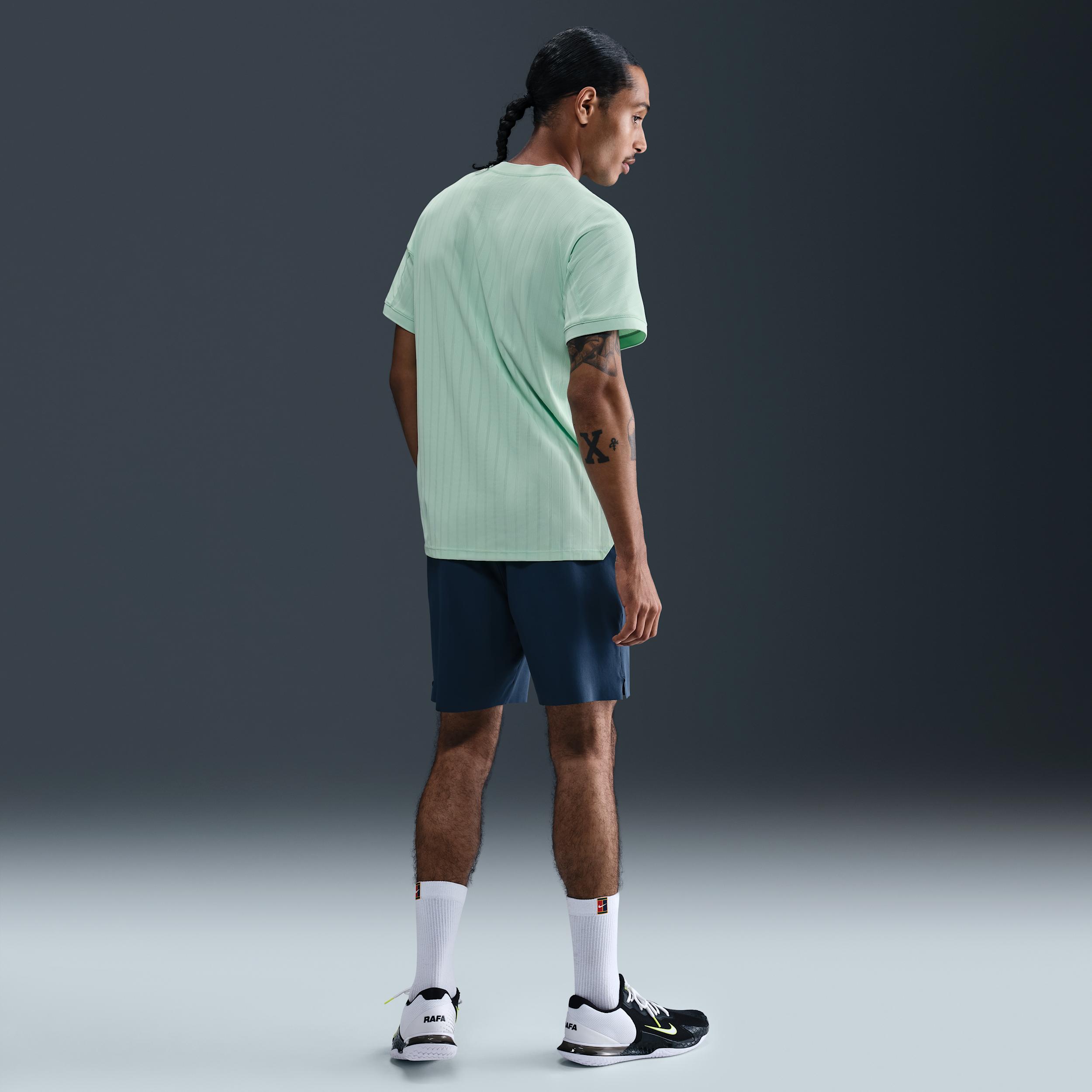 Nike Mens Court Slam Dri-FIT ADV Tennis Top | HM6710-353 Product Image