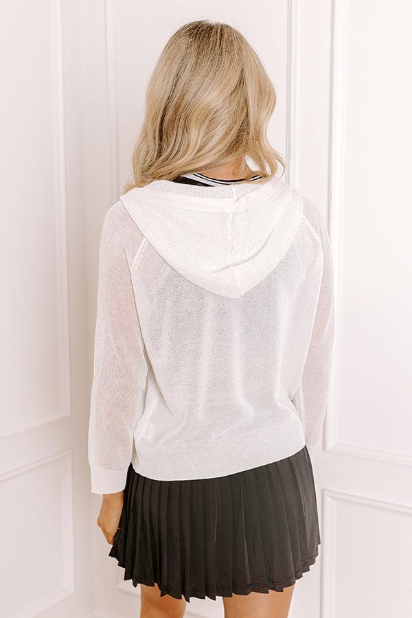 Coastal Charm Knit Sweater Product Image