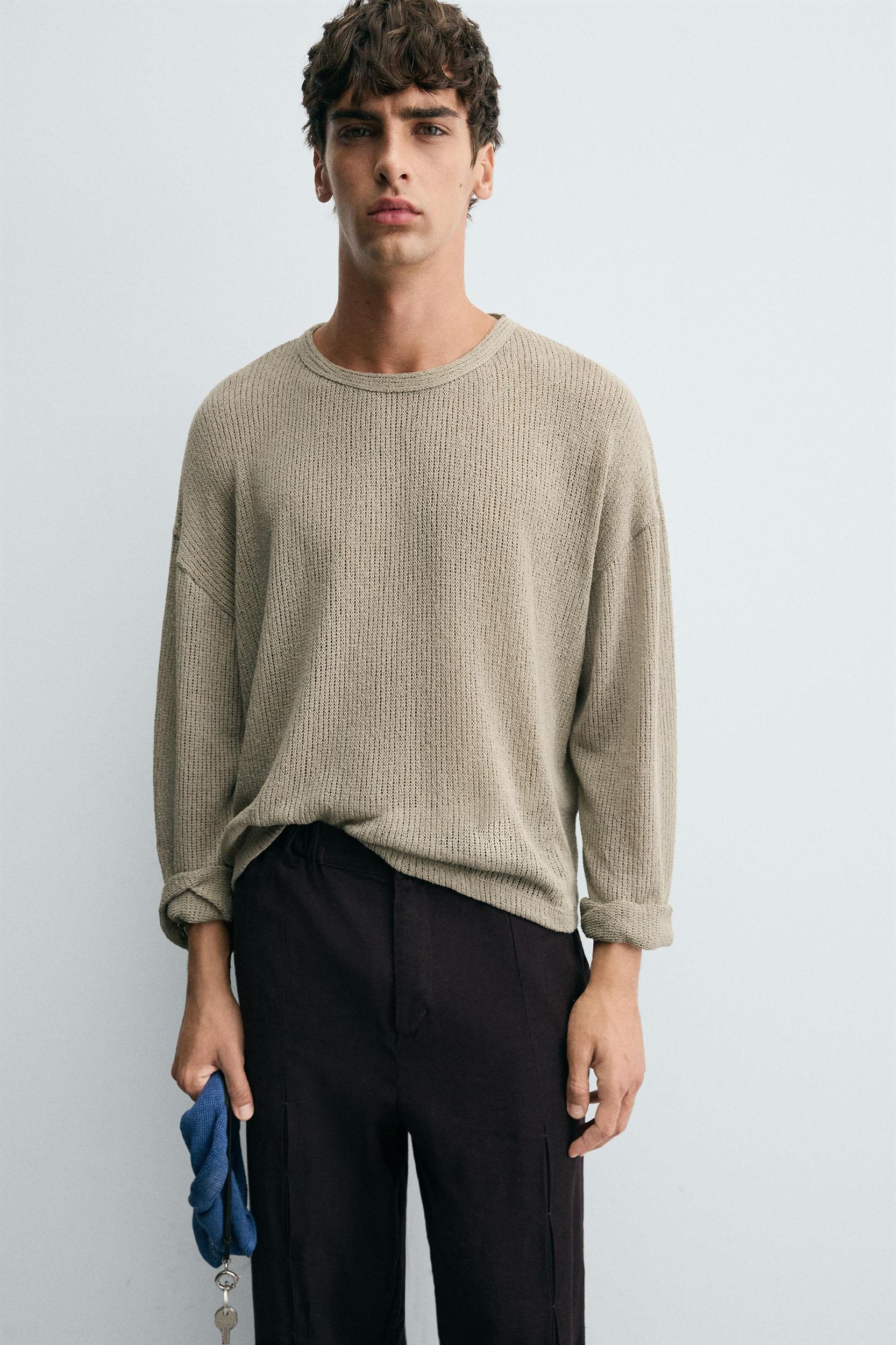 OPENWORK TEXTURED T-SHIRT Product Image