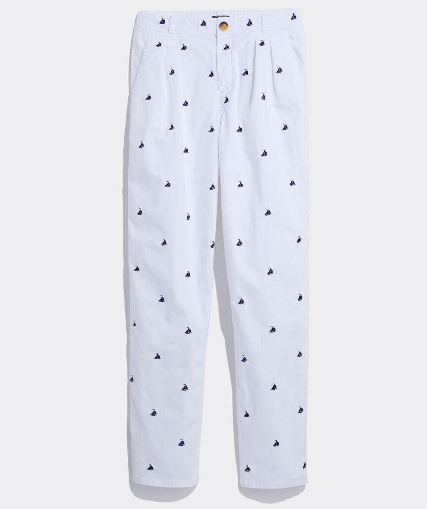 Embroidered Relaxed Chino Product Image