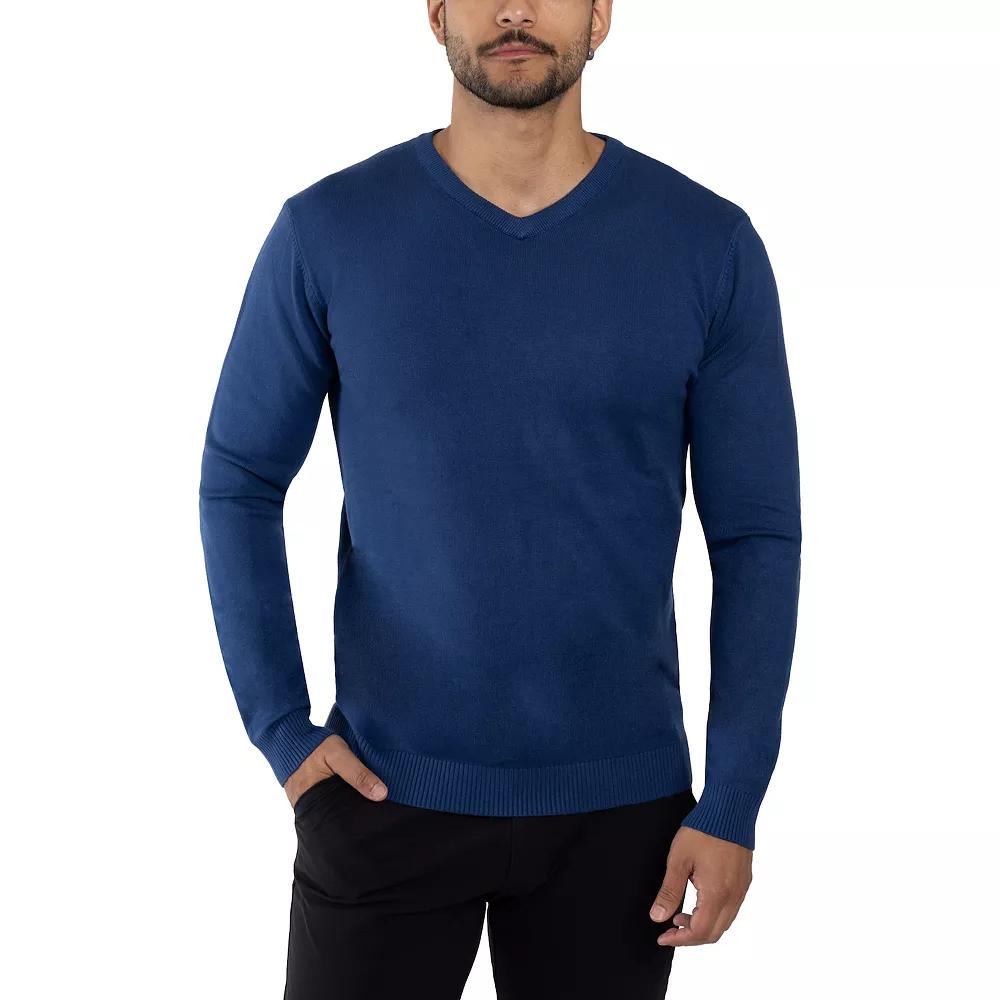 Men's Xray Fitted V-Neck Sweater,  Product Image
