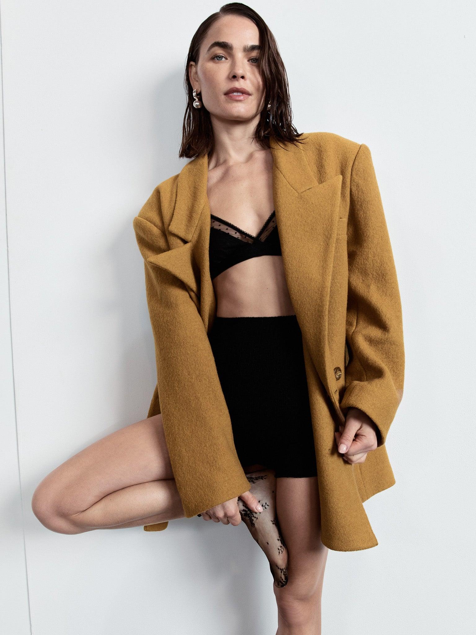 Alexa Blazer Toffee Product Image