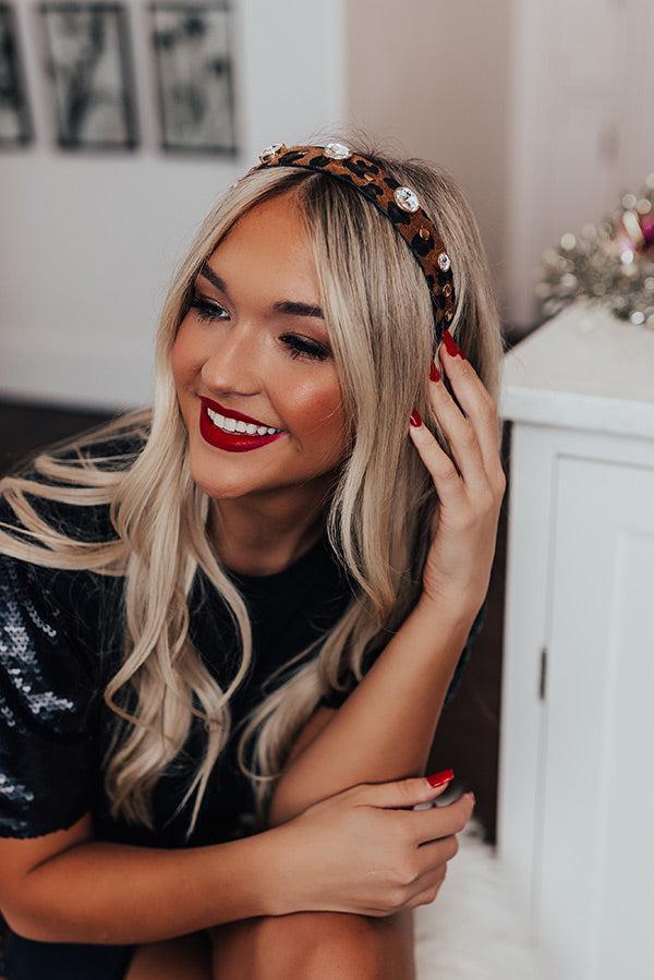 Happy Photos Embellished Leopard Headband Product Image