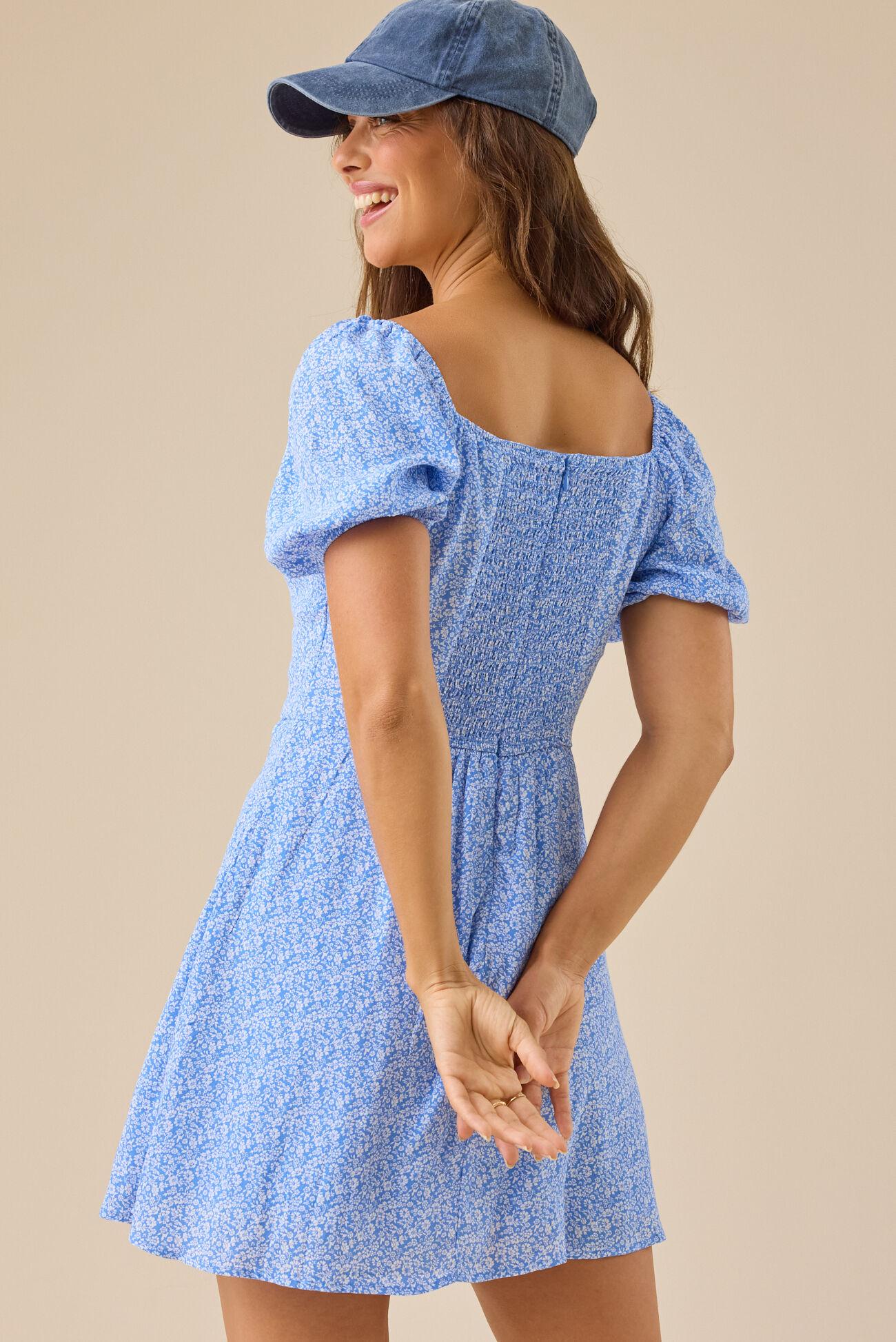 Mariah Floral Mini Dress Product Image