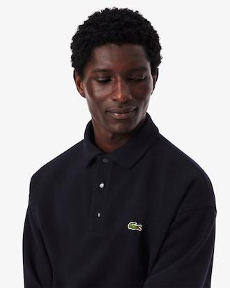 Men's Loose Fit Piqué Sweatshirt Product Image