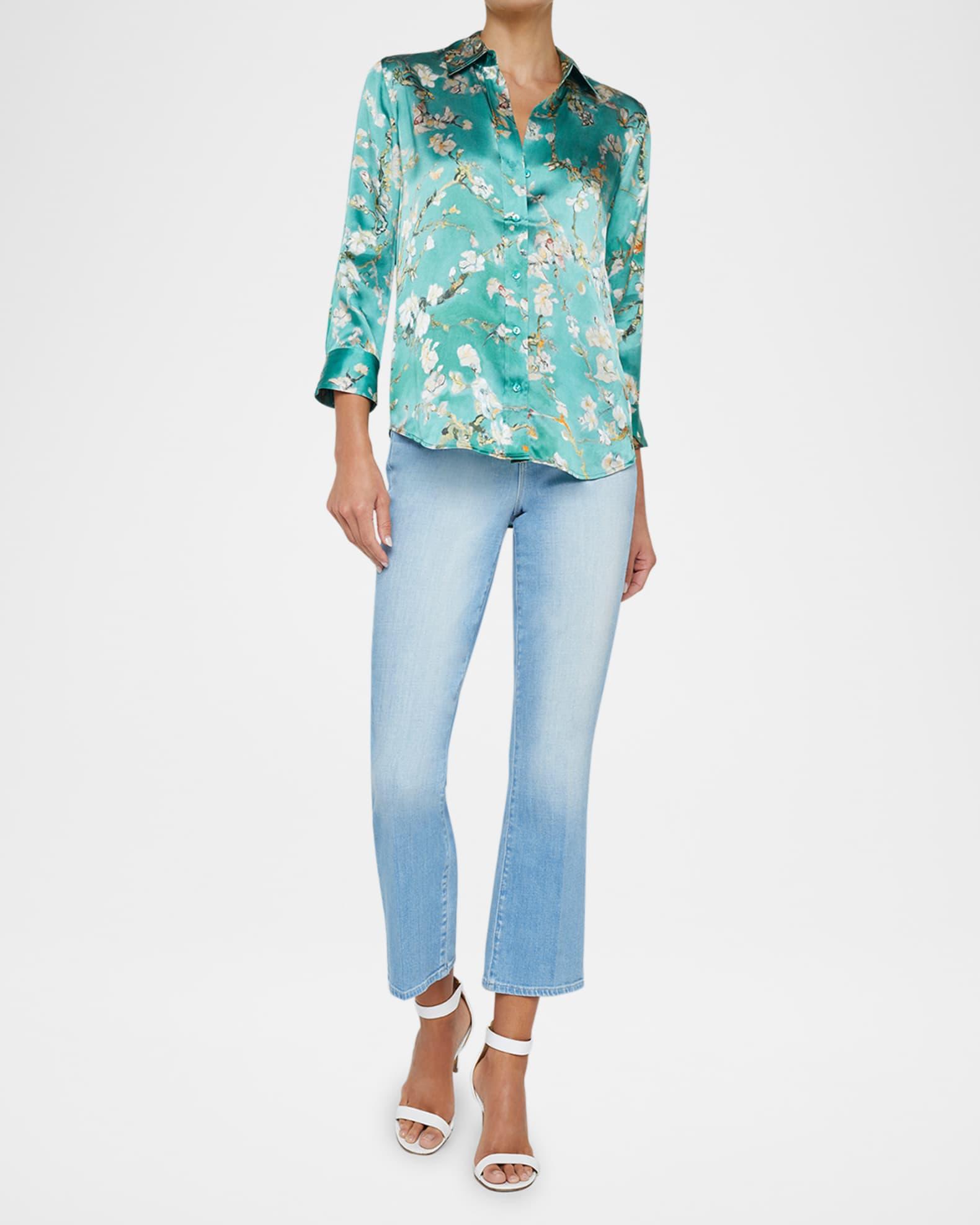 Cherry Blossom Dani Silk Blouse Product Image