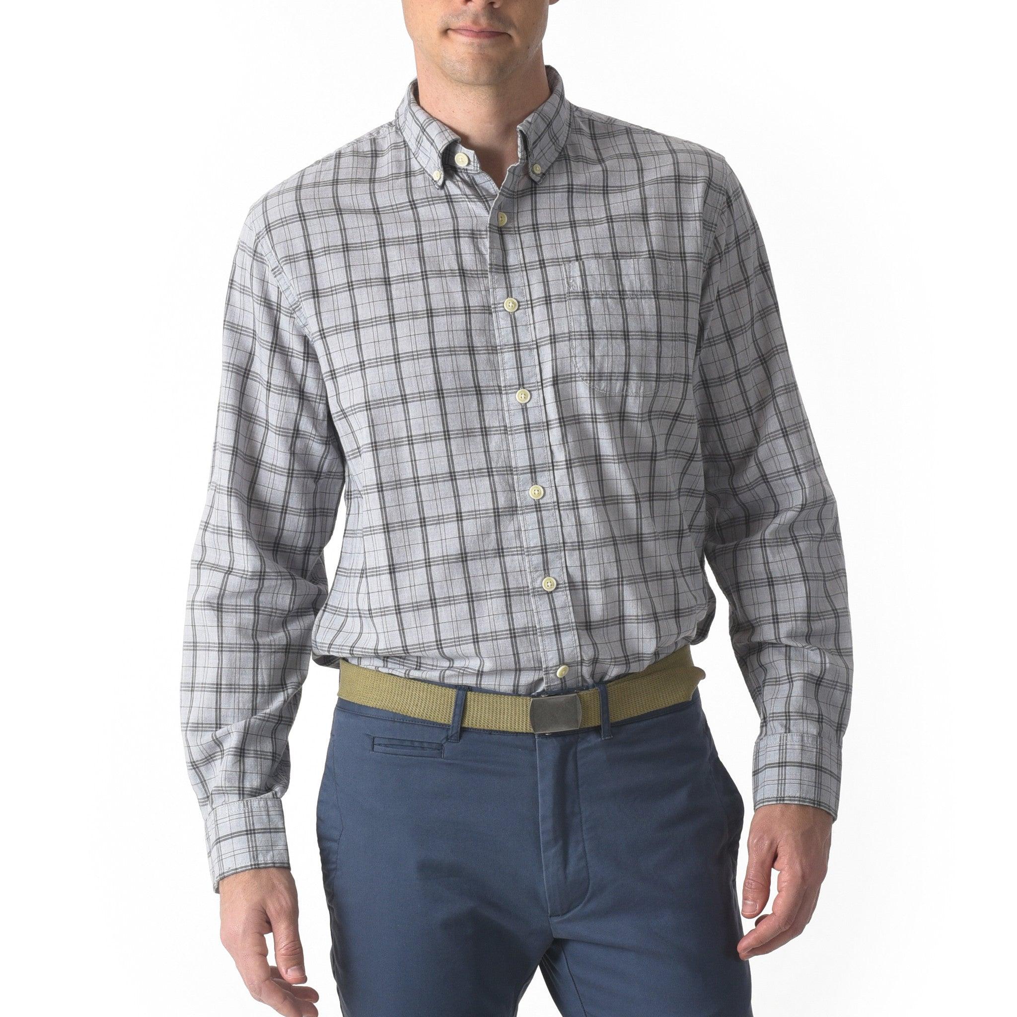 Graystone Poplin Shirt - Gray Plaid (Final Sale)* Product Image