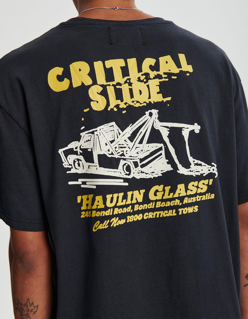 THE CRITICAL SLIDE SOCIETY Haulin Mens Tee - BLACK Product Image