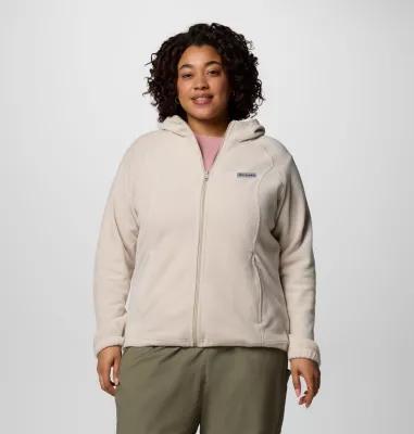 Columbia Womens Benton Springs Full Zip Fleece Hoodie - Plus Size- Product Image