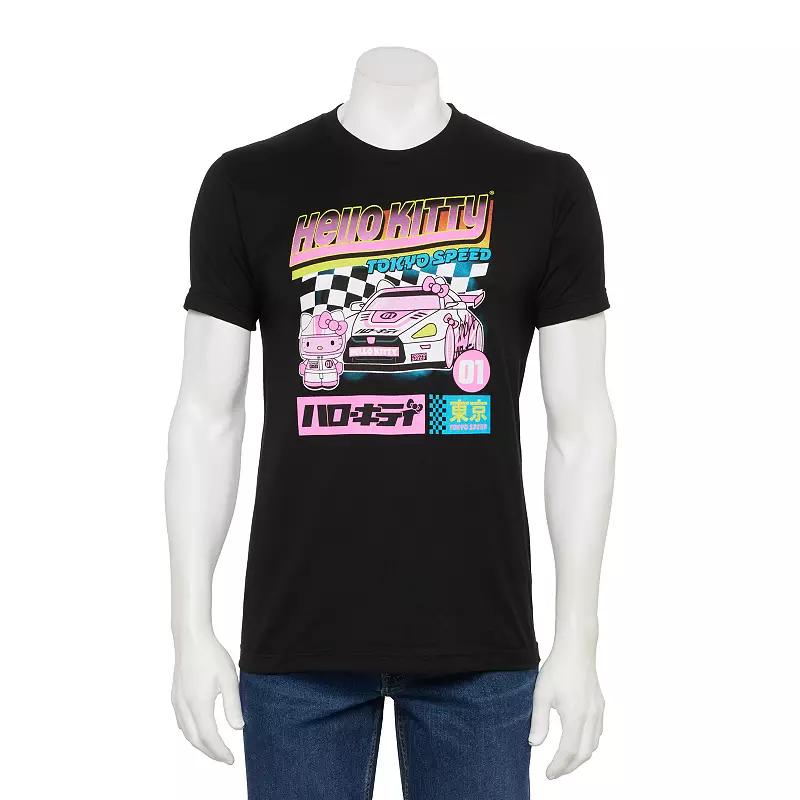 Men's Hello Kitty Tokyo Speed Graphic Tee,  Product Image