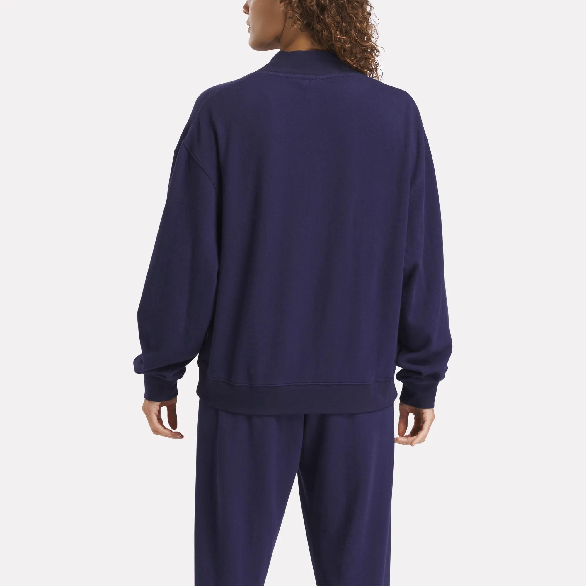 Women's Reebok x SET Classic Lightweight Crewneck Sweatshirt Female Product Image