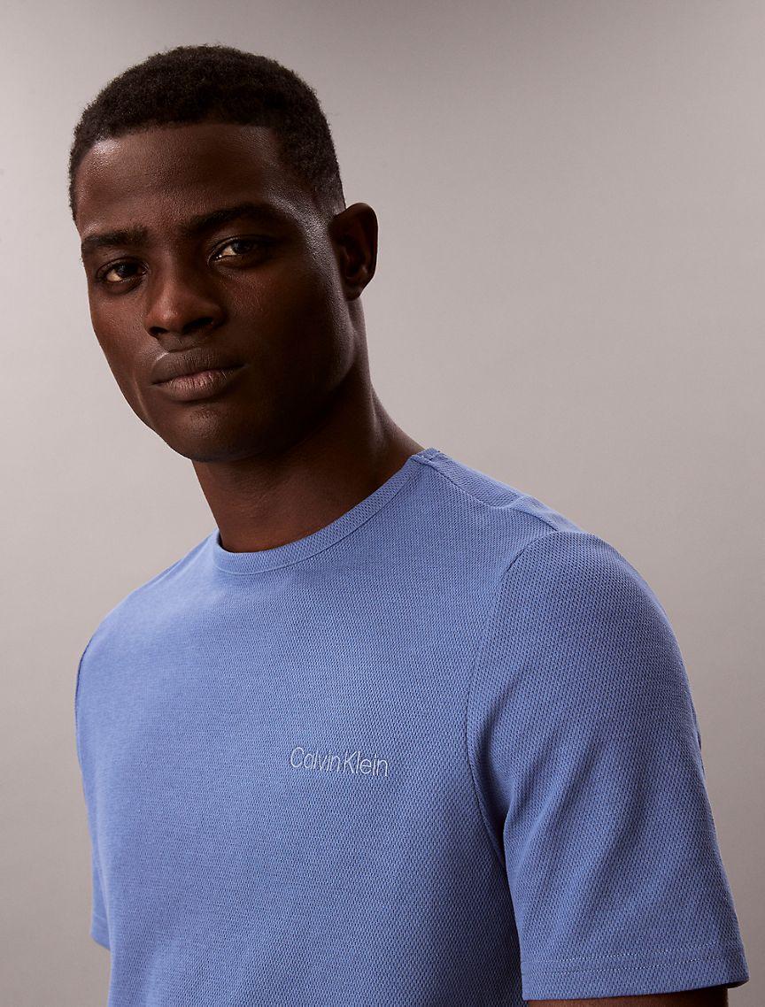 Pique Crewneck Sleep T-Shirt Product Image