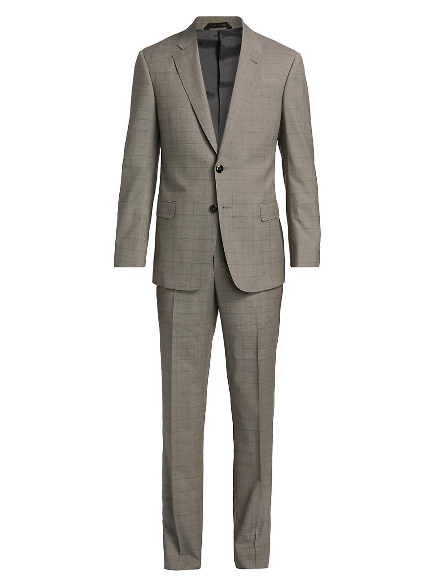 Men's Windowpane Suit Product Image