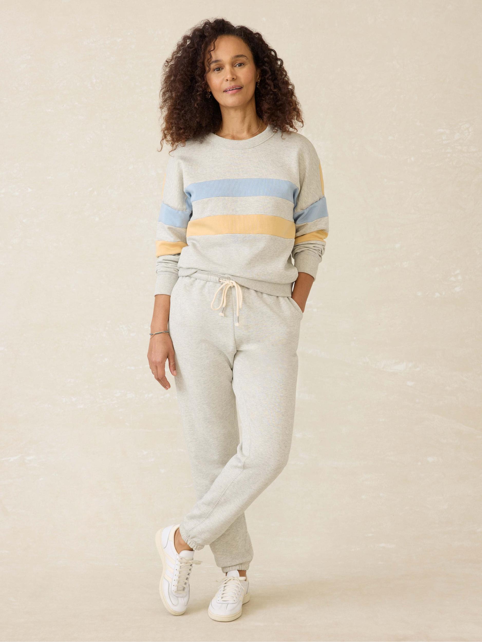 High Standard Fleece Crew - Sunset Bay Female Product Image